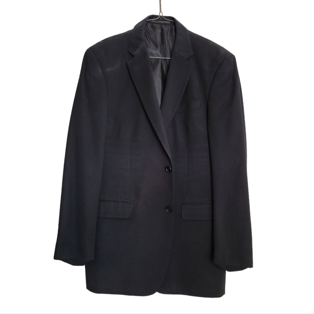 Bertolini Wool & Silk Blends Men's Suit Jacket, Size: 40 R